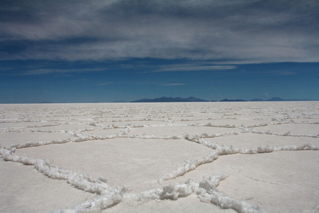 Salar de Uyuni in Bolivien